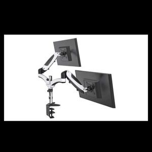 dual screen desk mount & computer monitor stand